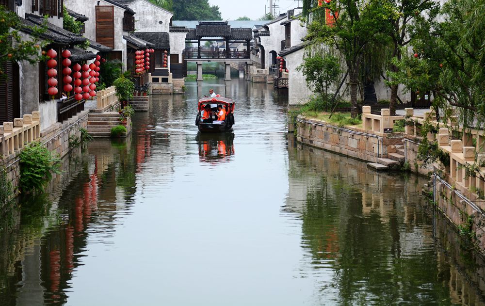 江南水乡 摄影 近山远水