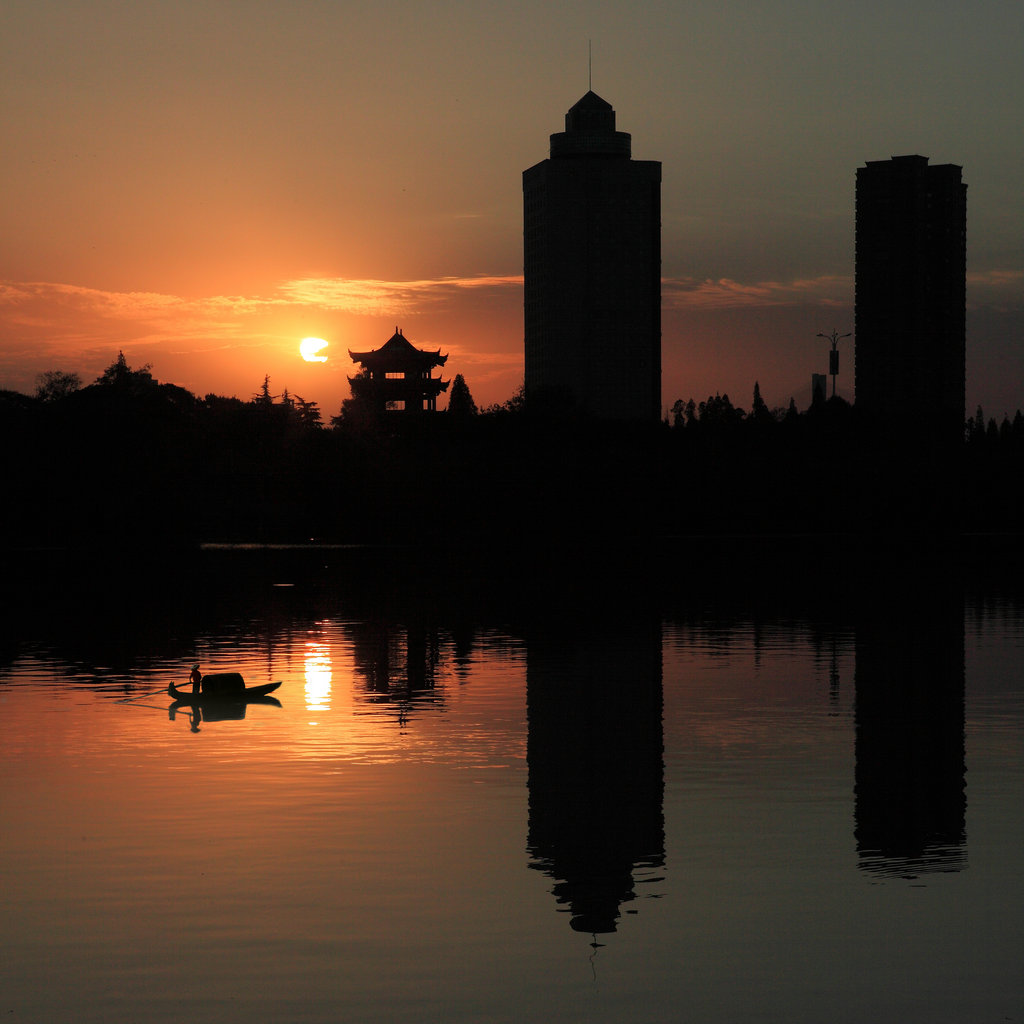 江津湖夕照 摄影 蕊宝贝