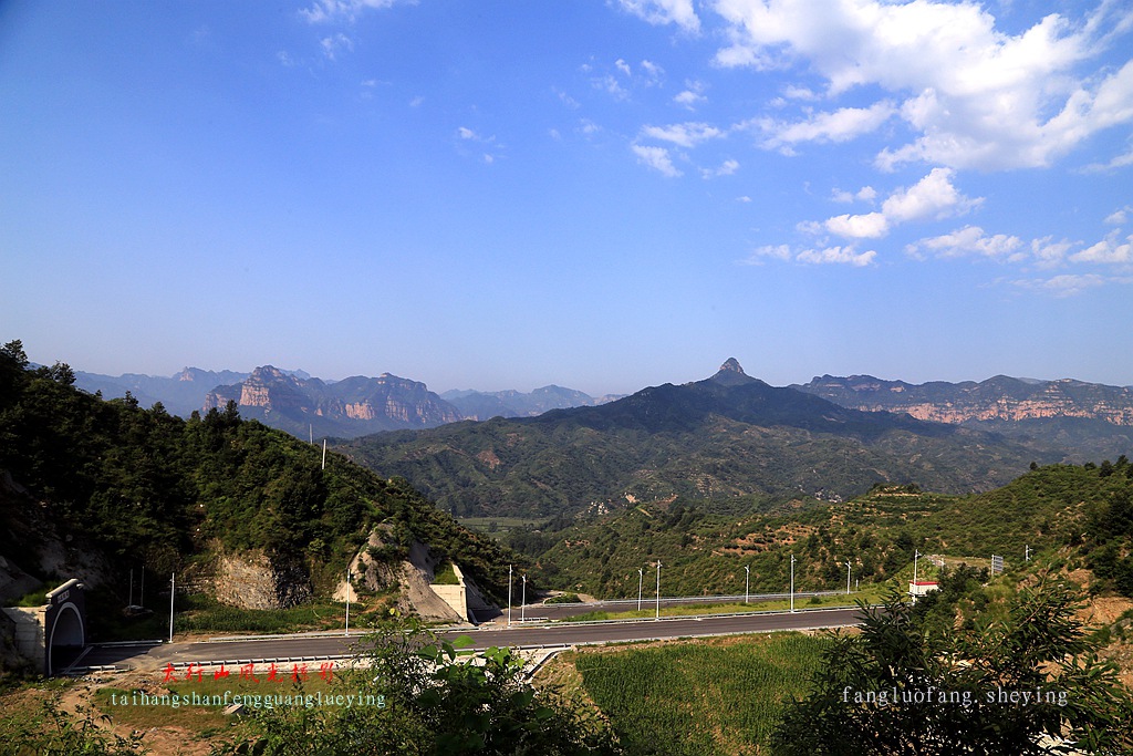 太行山里的高速公路 摄影 房摞房