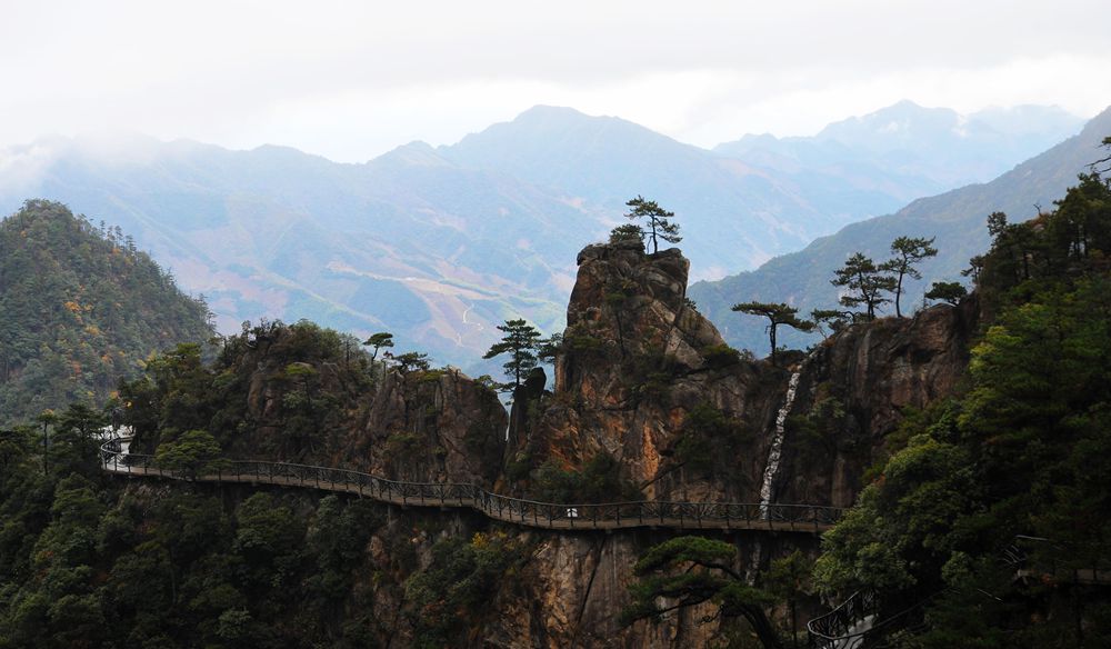 浙江大明山 摄影 近山远水