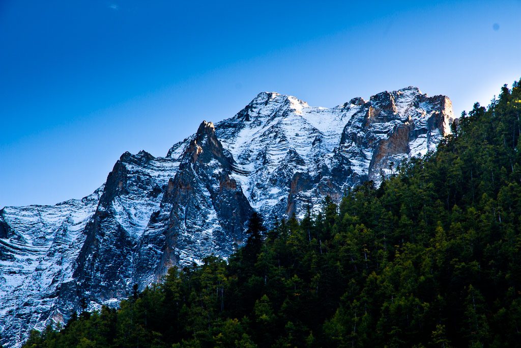 稻城亚丁风光 摄影 云之山峰