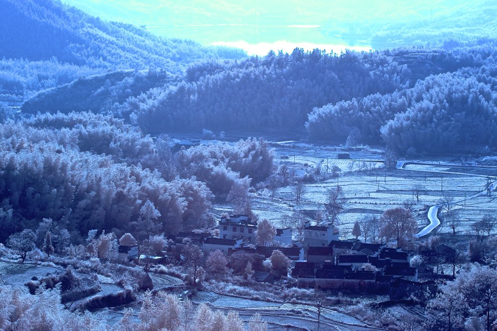 安徽塔川（红外摄影） 摄影 永纯