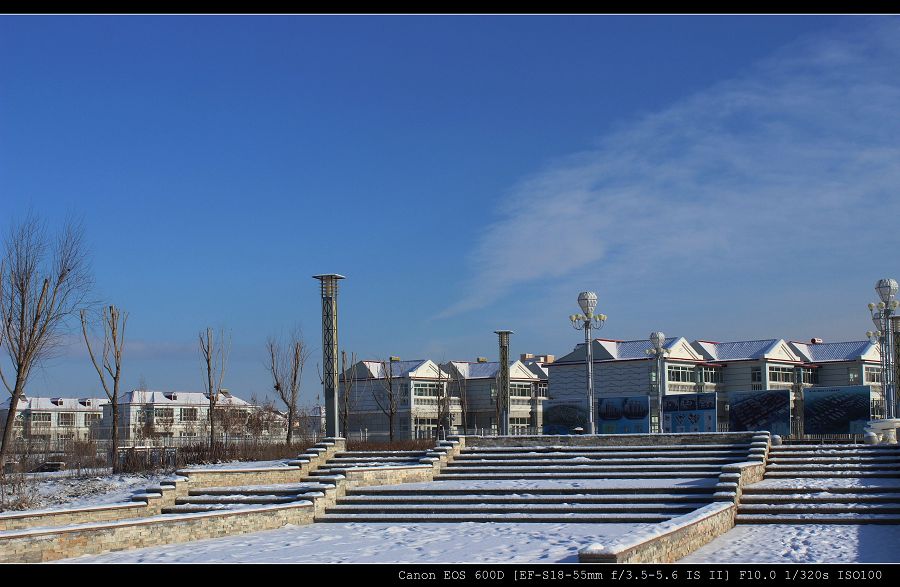 边塞小镇——雪景（1） 摄影 shanfenghao