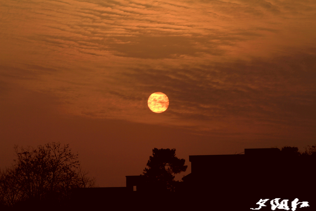 夕阳无限好 摄影 吾言