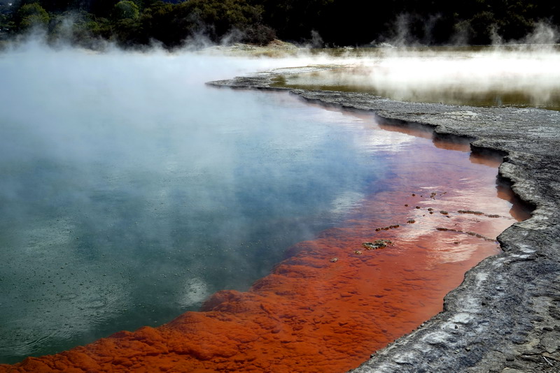 怀奥塔普（Wai-o-tapu）地热保留区 摄影 gslsgz