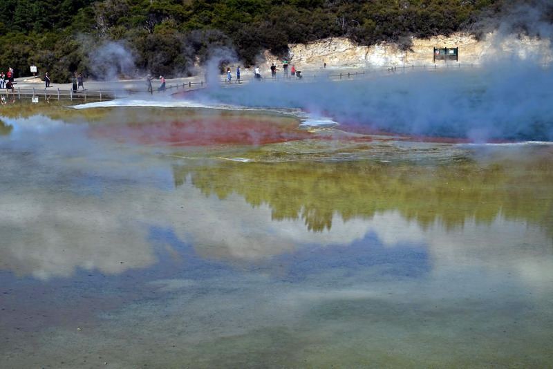 新西兰怀奥塔普（Wai-o-tapu）地热保留区 摄影 gslsgz