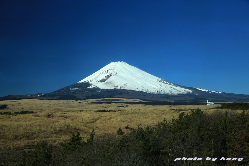 日本冬天的富士山 摄影 瓦尔特kong