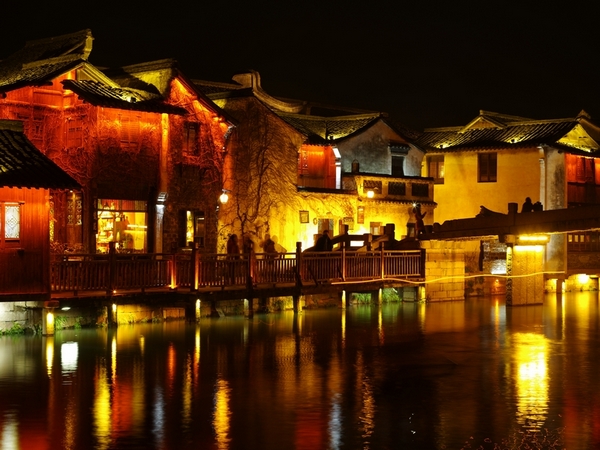 乌镇的夜晚（组） 摄影 刘光曦