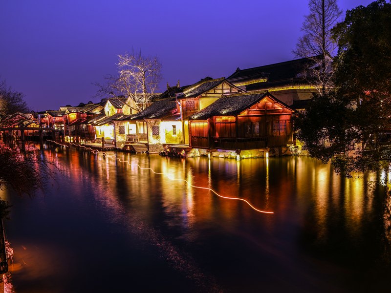 乌镇的夜晚（组） 摄影 刘光曦