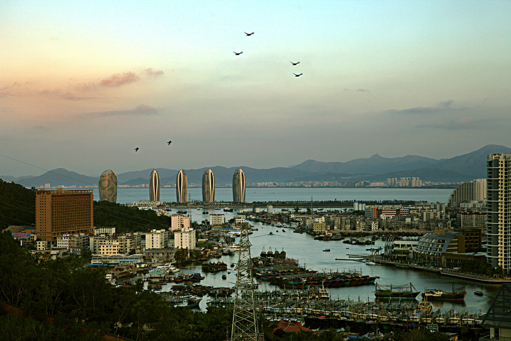 海港的黄昏 摄影 蕊宝贝