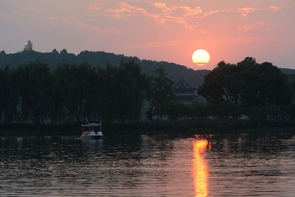 苏州石湖湿地公园2 摄影 近山远水