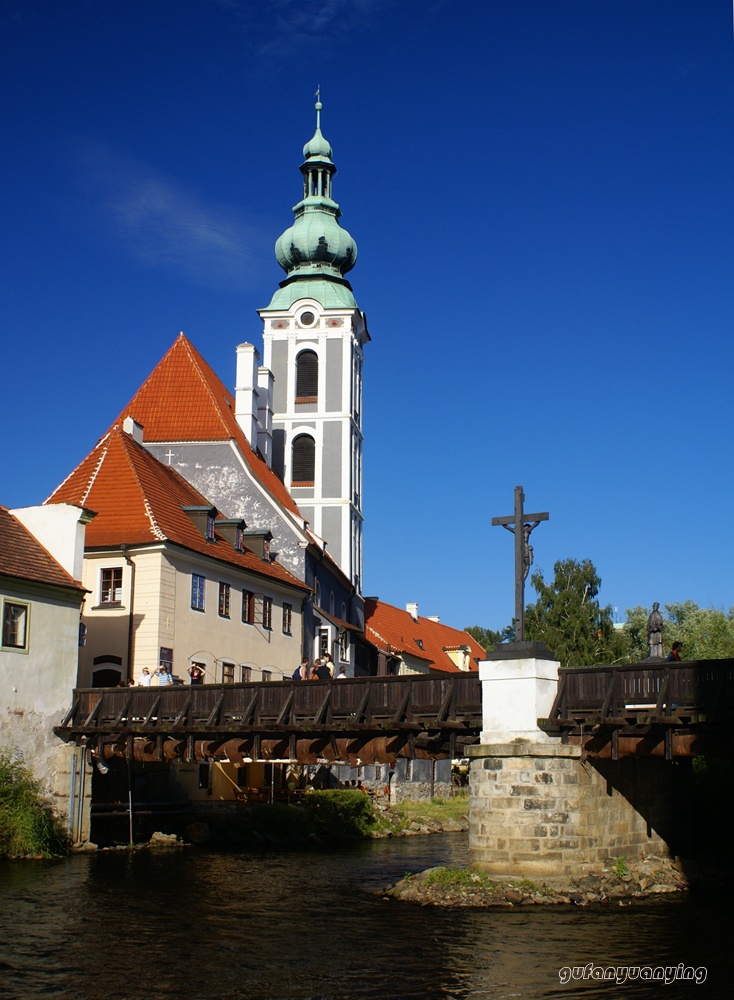 捷克小镇Krumlov 摄影 gufanyuanyin