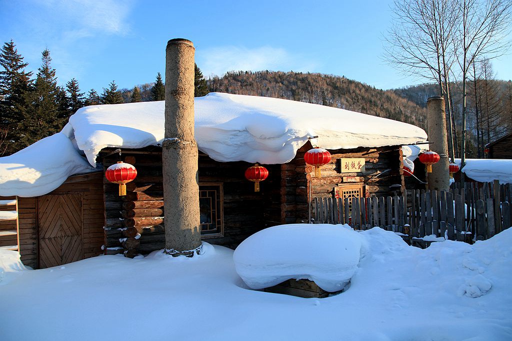 雪乡人家 摄影 秋水孤鹜