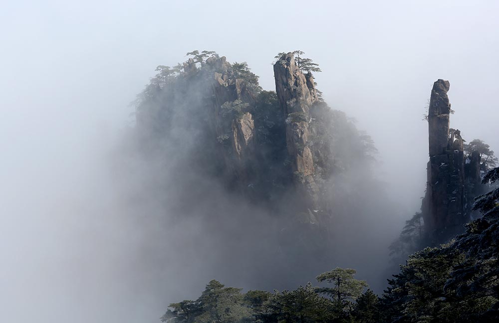 水墨黄山之一 摄影 mglao