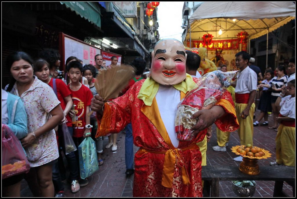 曼谷唐人街的新年4 摄影 桂花城