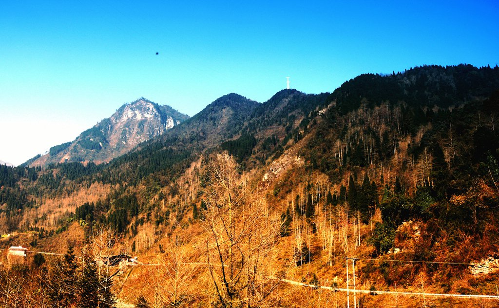 汶川大地震后几年的山野 摄影 yangqi9700