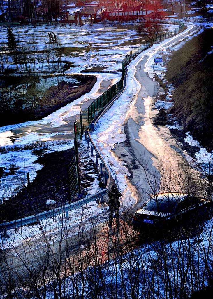 冰雪山路 摄影 七梅这林