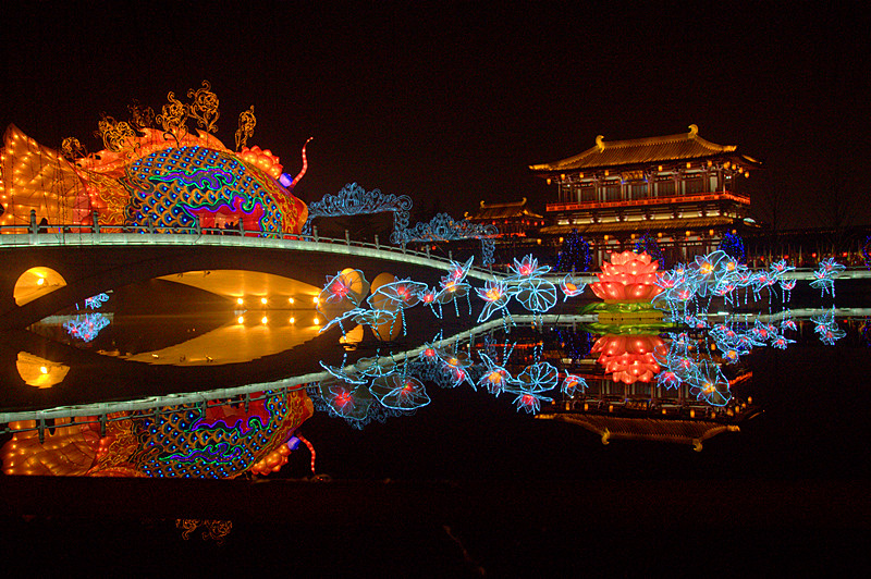 大唐芙蓉园灯会 摄影 神气