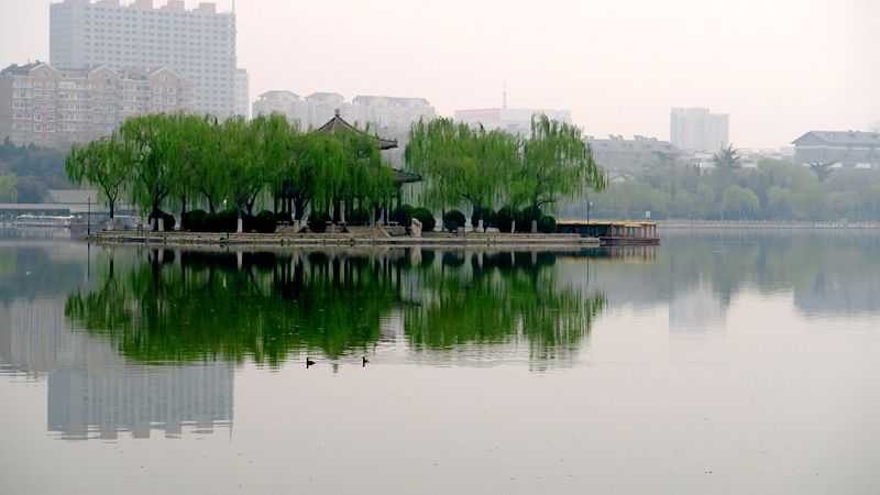 浮岛 摄影 jnlaotang