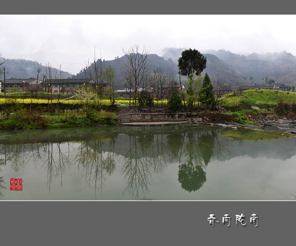 《早春的雨》 摄影 一路有你