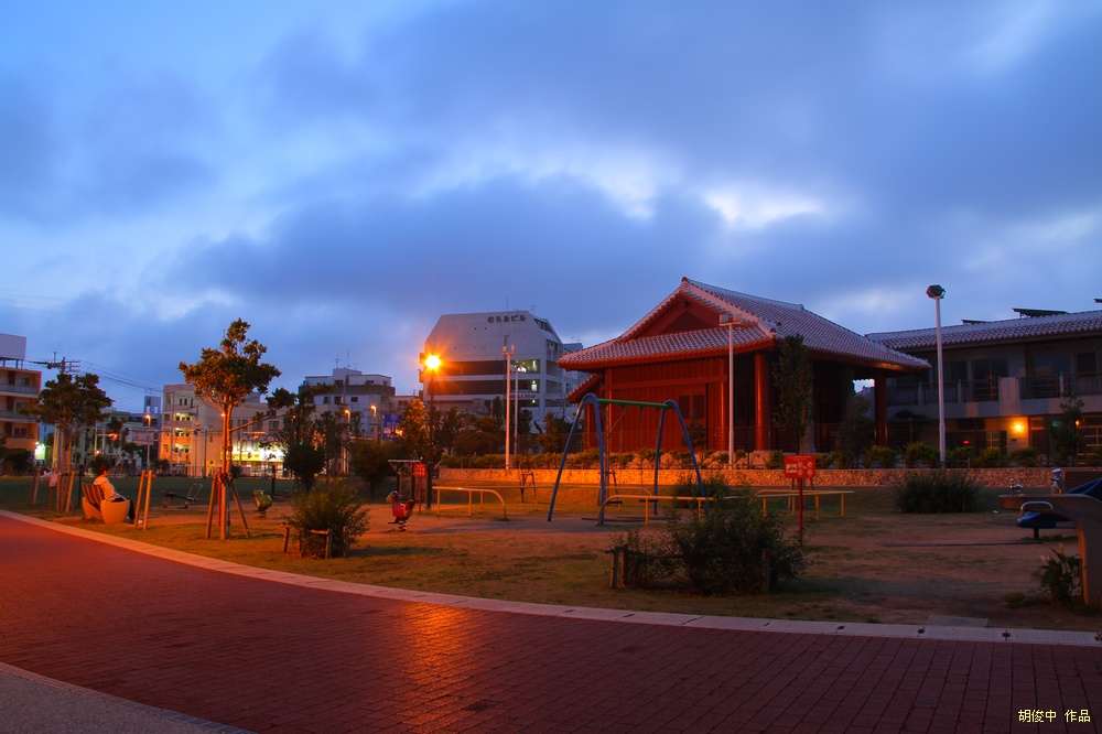 那霸早晨 摄影 胡俊中