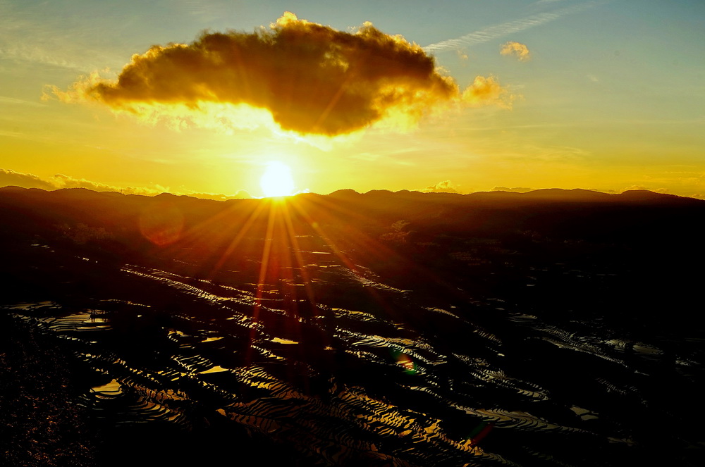 夕晖 摄影 古月古力