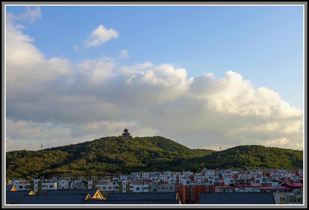 龙鼎山夕照 摄影 冰河铁马12