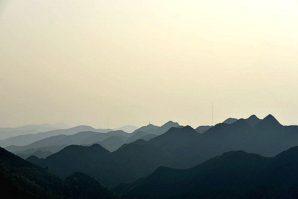 高山律韵 摄影 一指江山