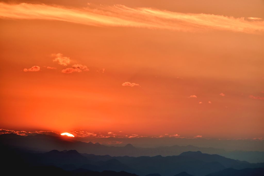 夕阳红 摄影 一指江山