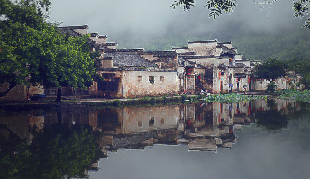 画宏村 摄影 浅浅重叠