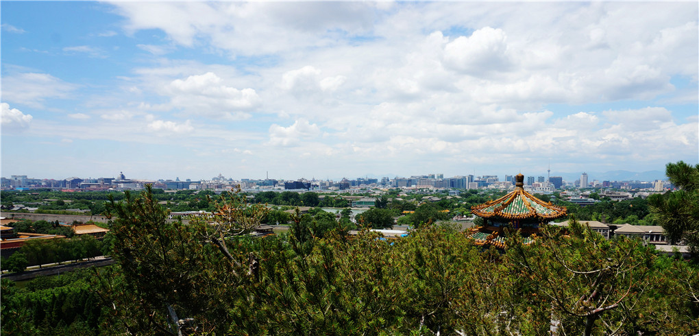 景山远眺 摄影 婉约