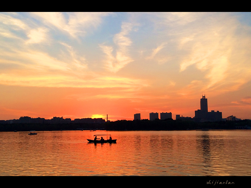 晚霞 摄影 指间.蓝