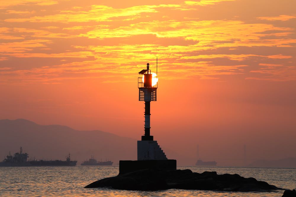 鼓浪屿日落晚霞1 摄影 永纯