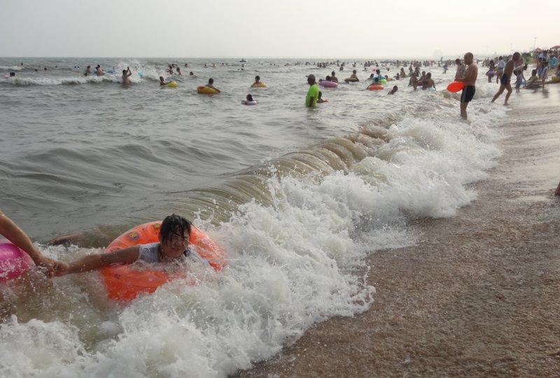 山东——海阳万米海滩浴场 摄影 秋雨