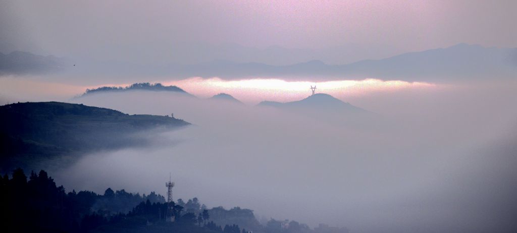 高原晨曦（一） 摄影 一指江山