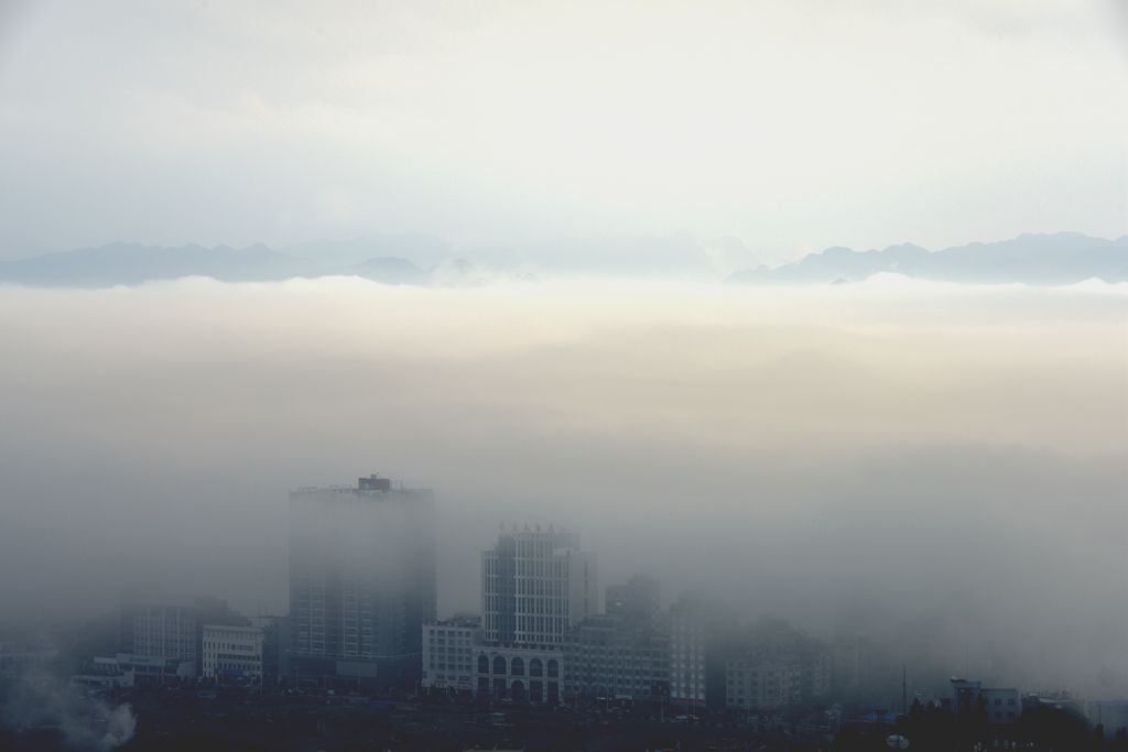 晨雾溟濛（一） 摄影 一指江山