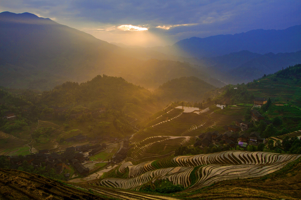 山村的早晨 摄影 haihang