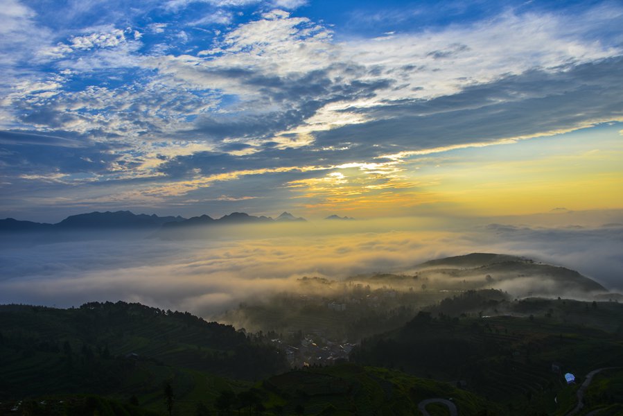 茗岙一号云雾景点 摄影 茗岙忠