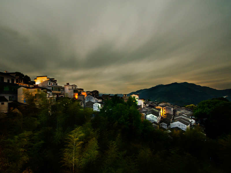 古村夜色 摄影 沧海1号