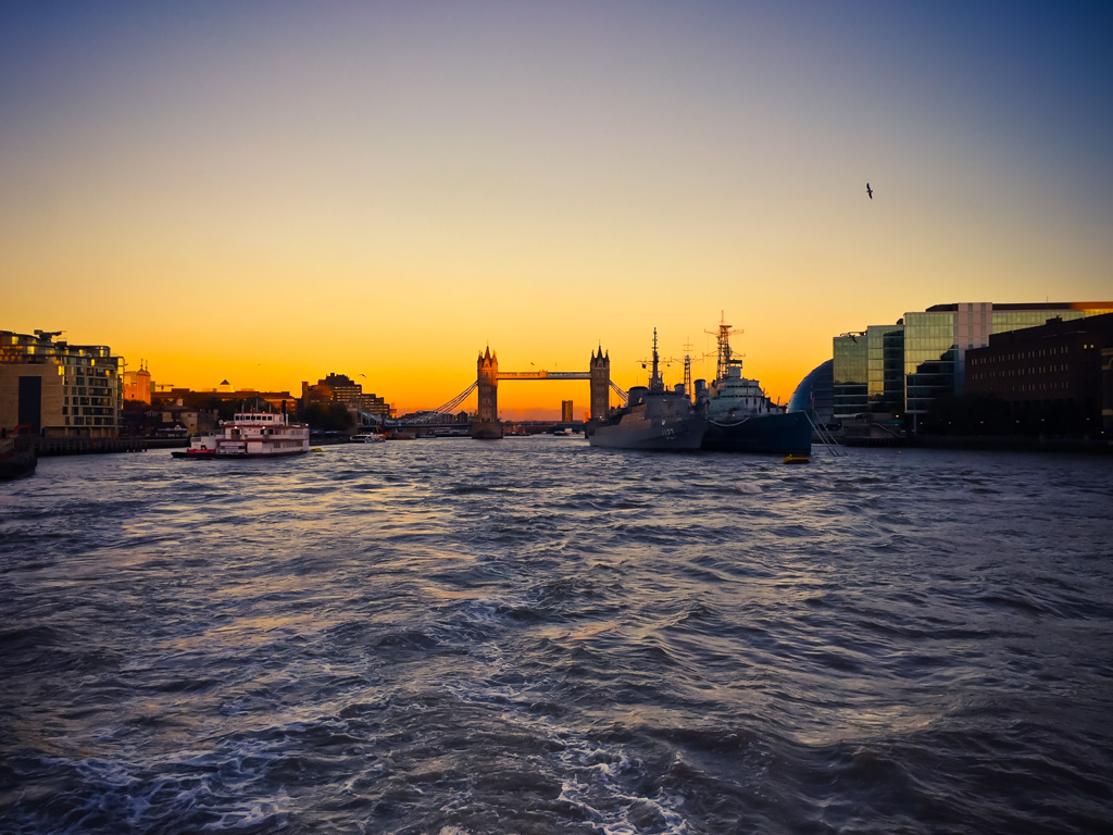 帝国余晖：日不落的伦敦——泰晤士河 摄影 参宿七