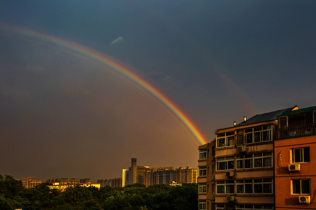 雨后彩虹 摄影 楚天舒