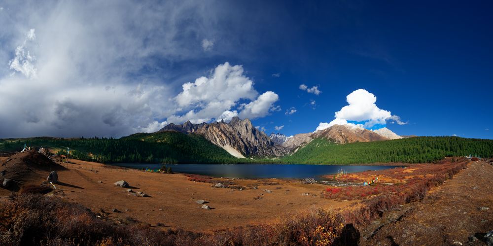 措普沟全景 摄影 弈天