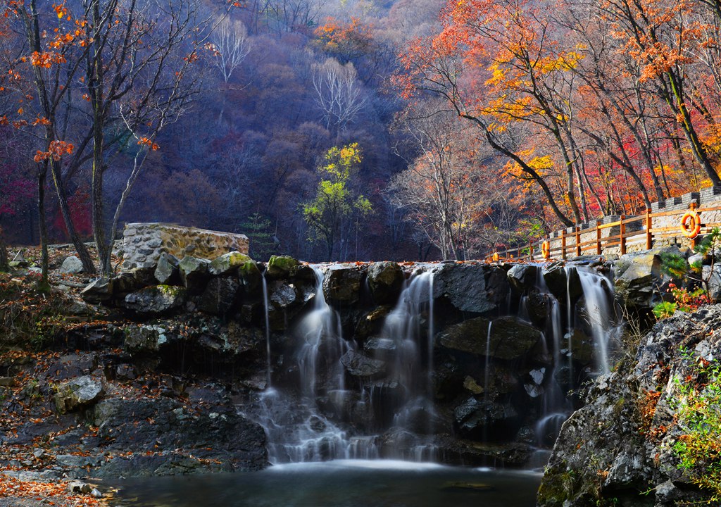 山谷秋色 摄影 baigui