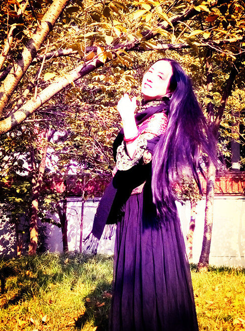 秋之恋 摄影 紫色女人
