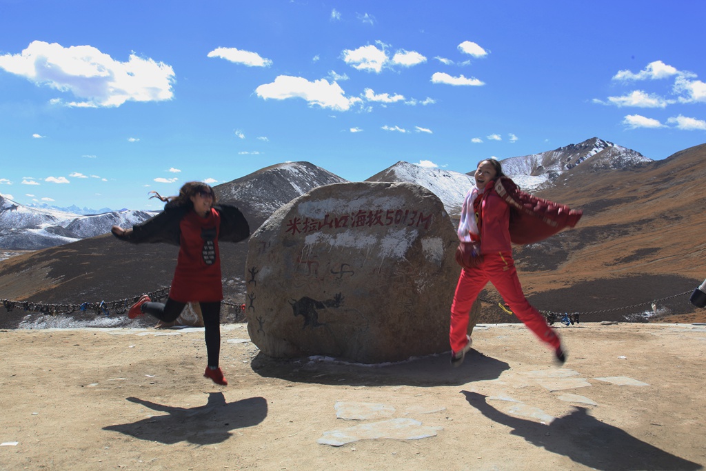 西藏行-米阿拉山口 摄影 柏岩