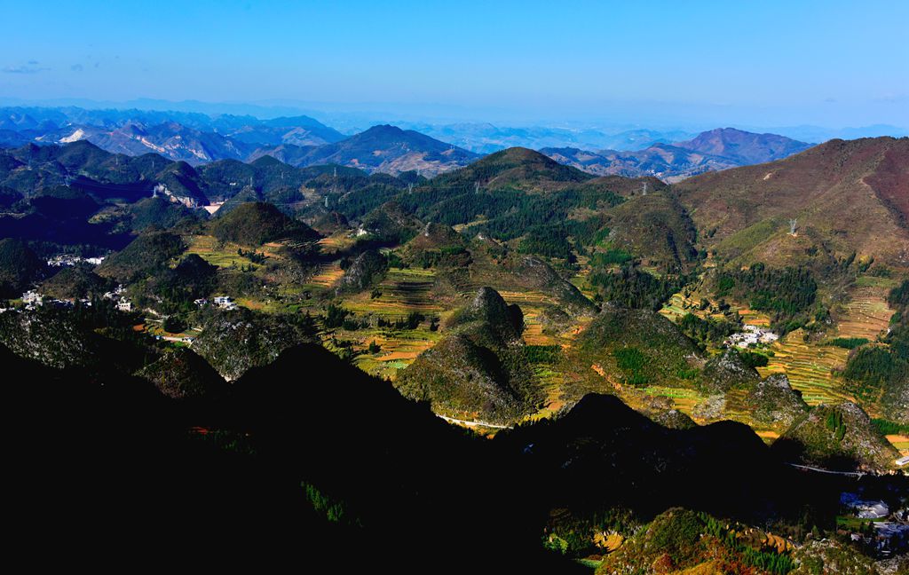 重山峻岭 摄影 一指江山