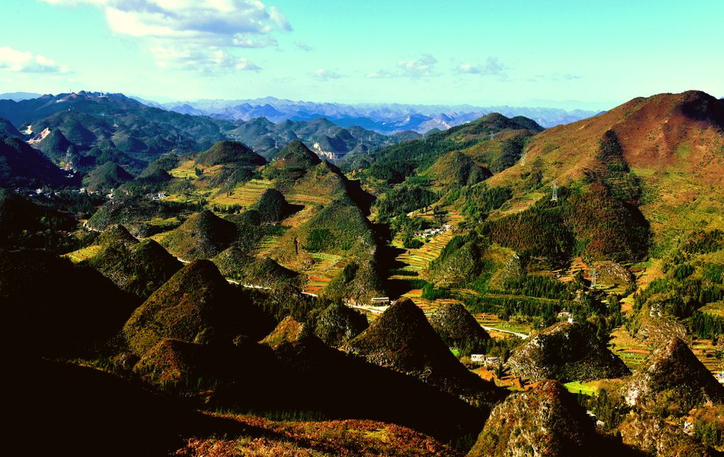 重山峻岭（三） 摄影 一指江山