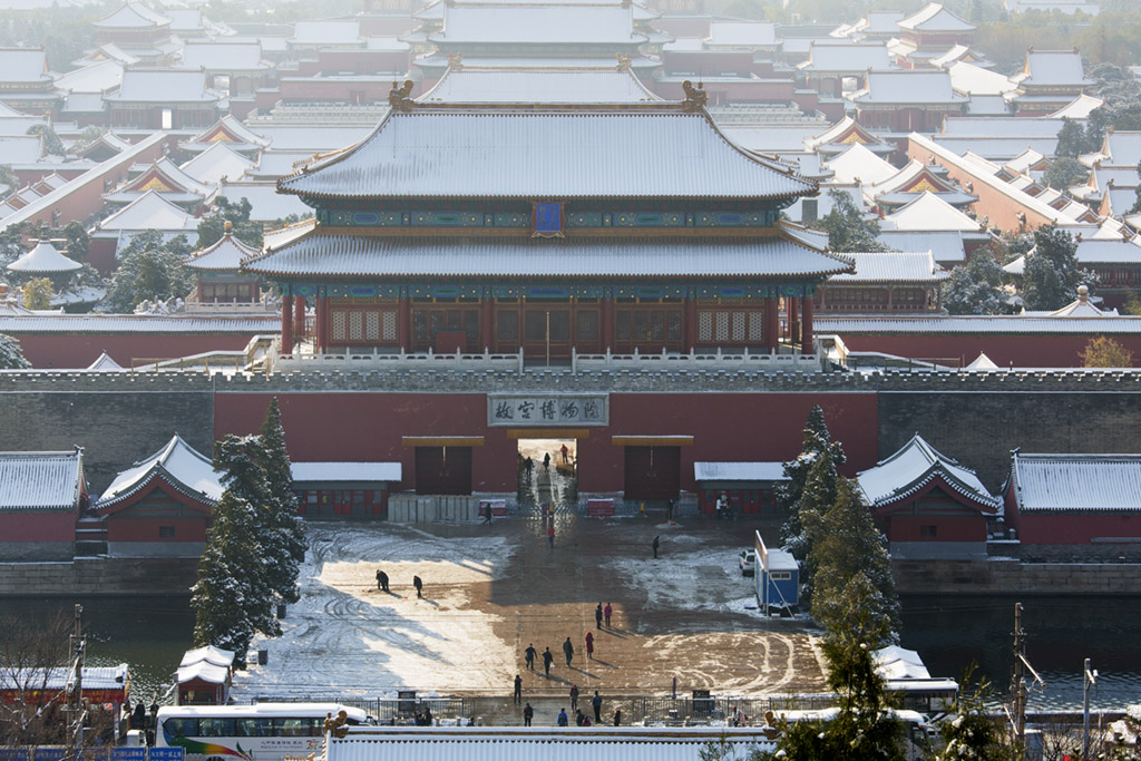 故宫的雪 摄影 天上来