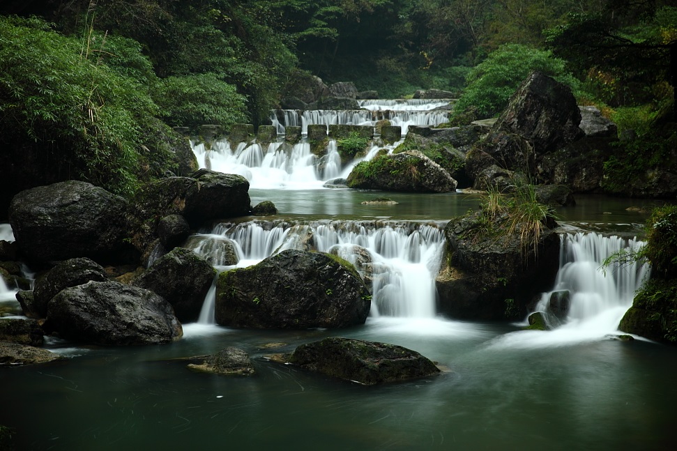 山间溪水 摄影 新入道