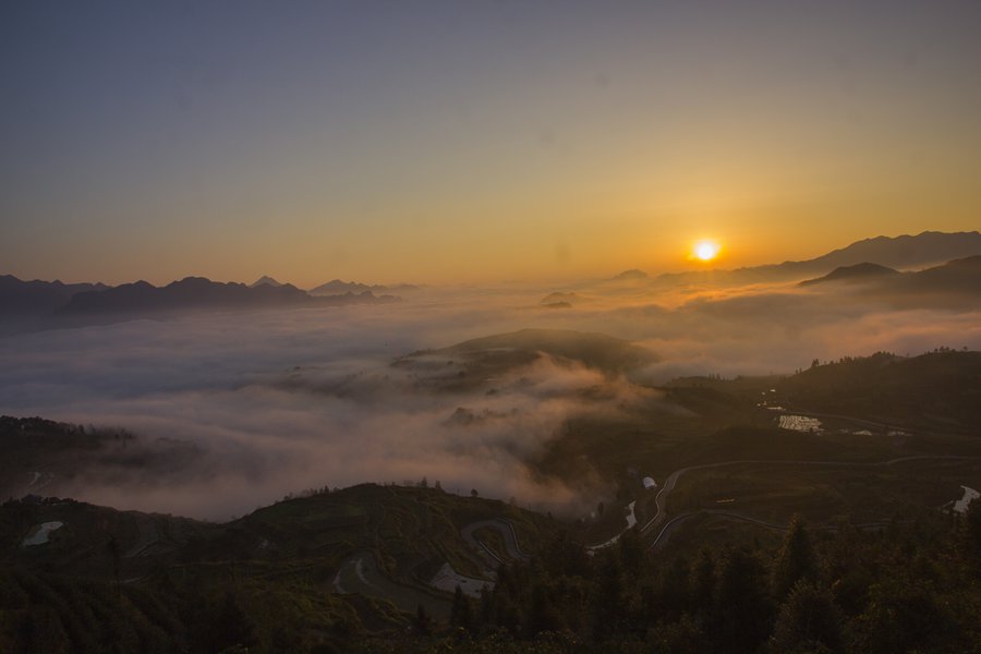 茗岙晨雾 摄影 茗岙忠